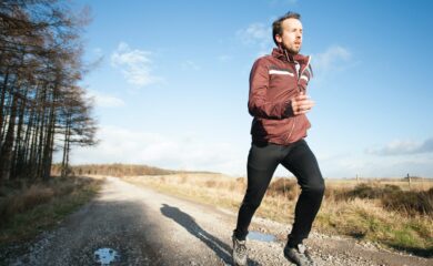 Men's health - man jogging